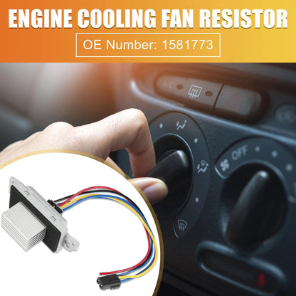 Engine Cooling Fan Resistor Kit for Chevrolet Silverado Tahoe (1999–2007)