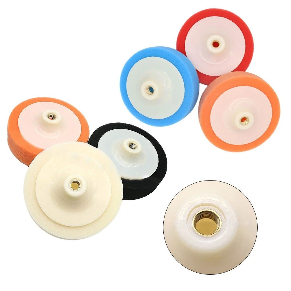 Polishing Pad Set for Universal Use (14MM Thread, 150MM Diameter)