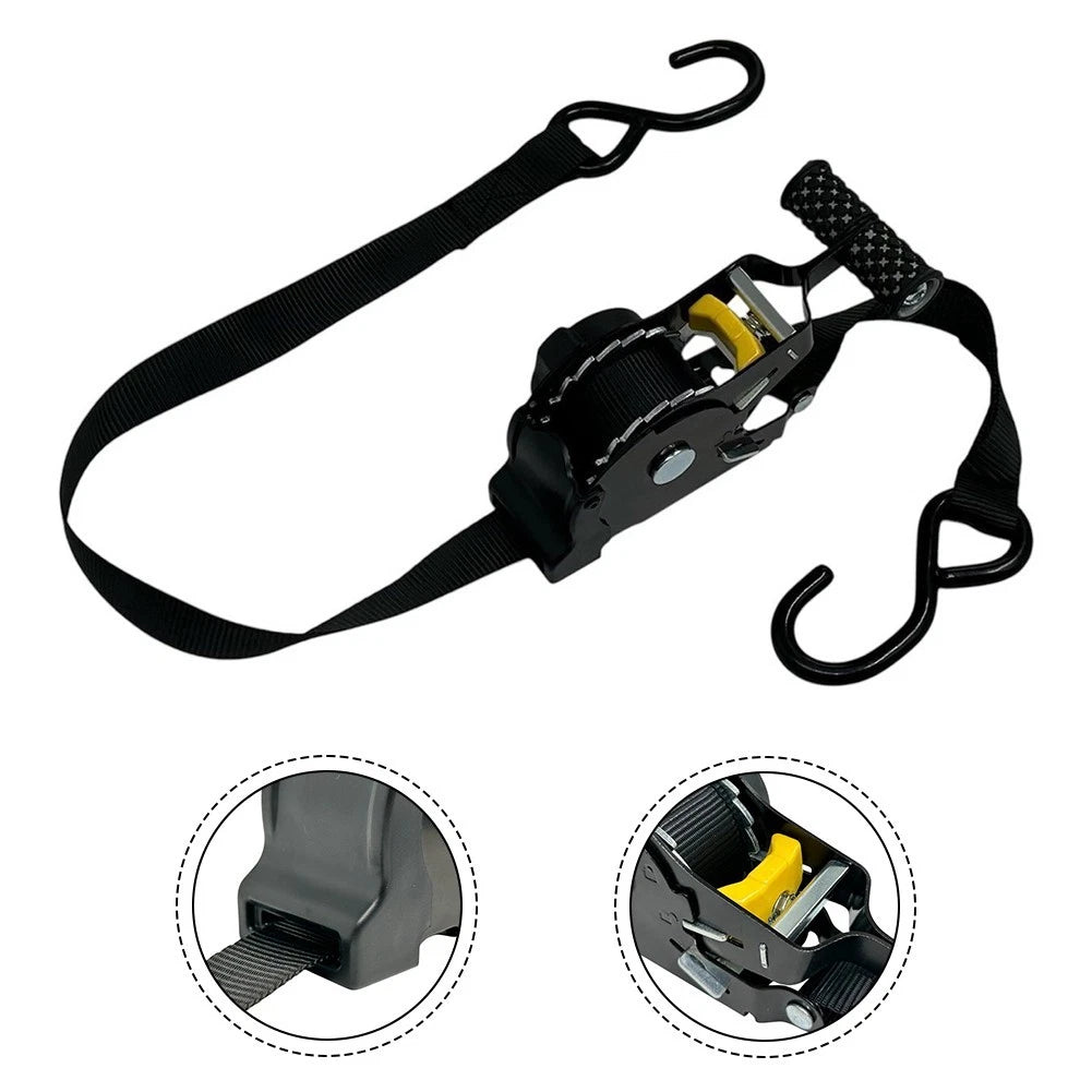 Retractable Ratchet Luggage Straps for Motorcycle (2010–2023)