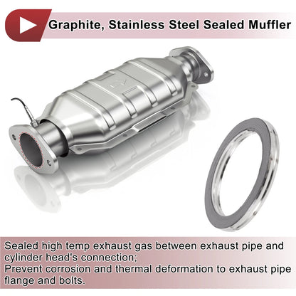 41mm Exhaust Manifold Gasket for - Graphite, Stainless Steel