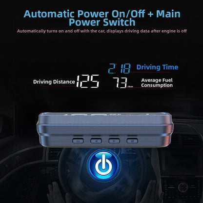 OBD2 HUD Projector Head Up Display for Gas Cars (2008–Present)
