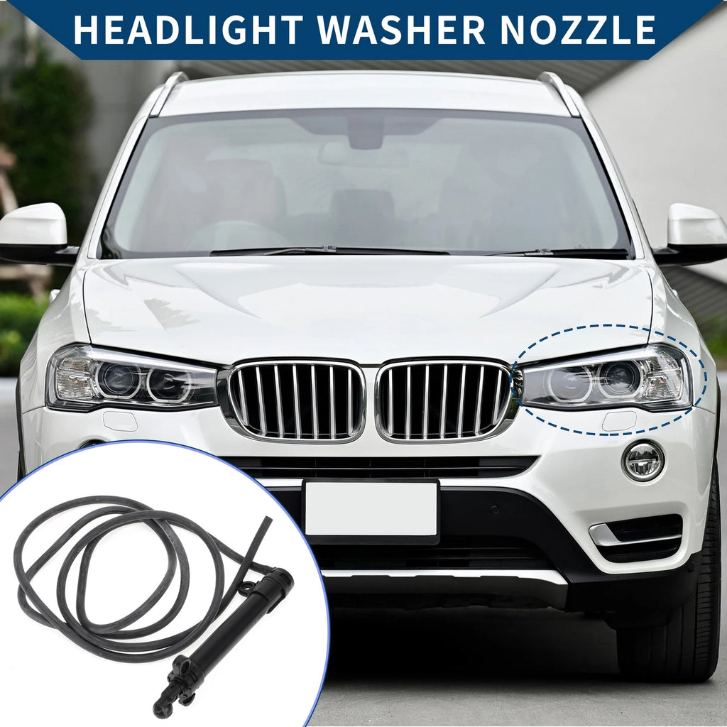Front Driver Side Headlight Washer Nozzle for Land Rover Range Rover Evoque (2012–2018)