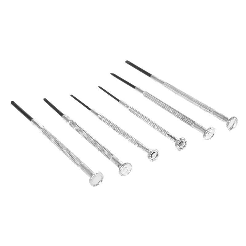 6-in-1 Mini Watch Screwdriver Set for Eyeglasses Repair Tool Kit