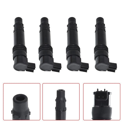 Set of 4 Ignition Coils for Suzuki GSX-R1000 (2001–2008)