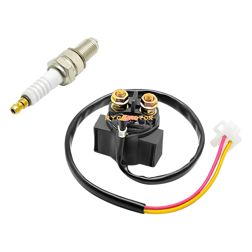 Starter Solenoid Relay & Spark for Yamaha Warrior 350, Big Bear 350, Kodiak 400 (1997–2006)