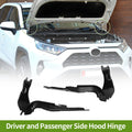 Hood Hinge Set Replacement for Toyota 4Runner (2003–2006) Front Pair