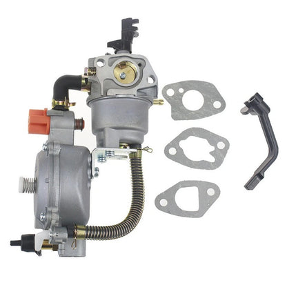 Dual Fuel Carburetor for Improved Fuel Efficiency (Metal Construction)
