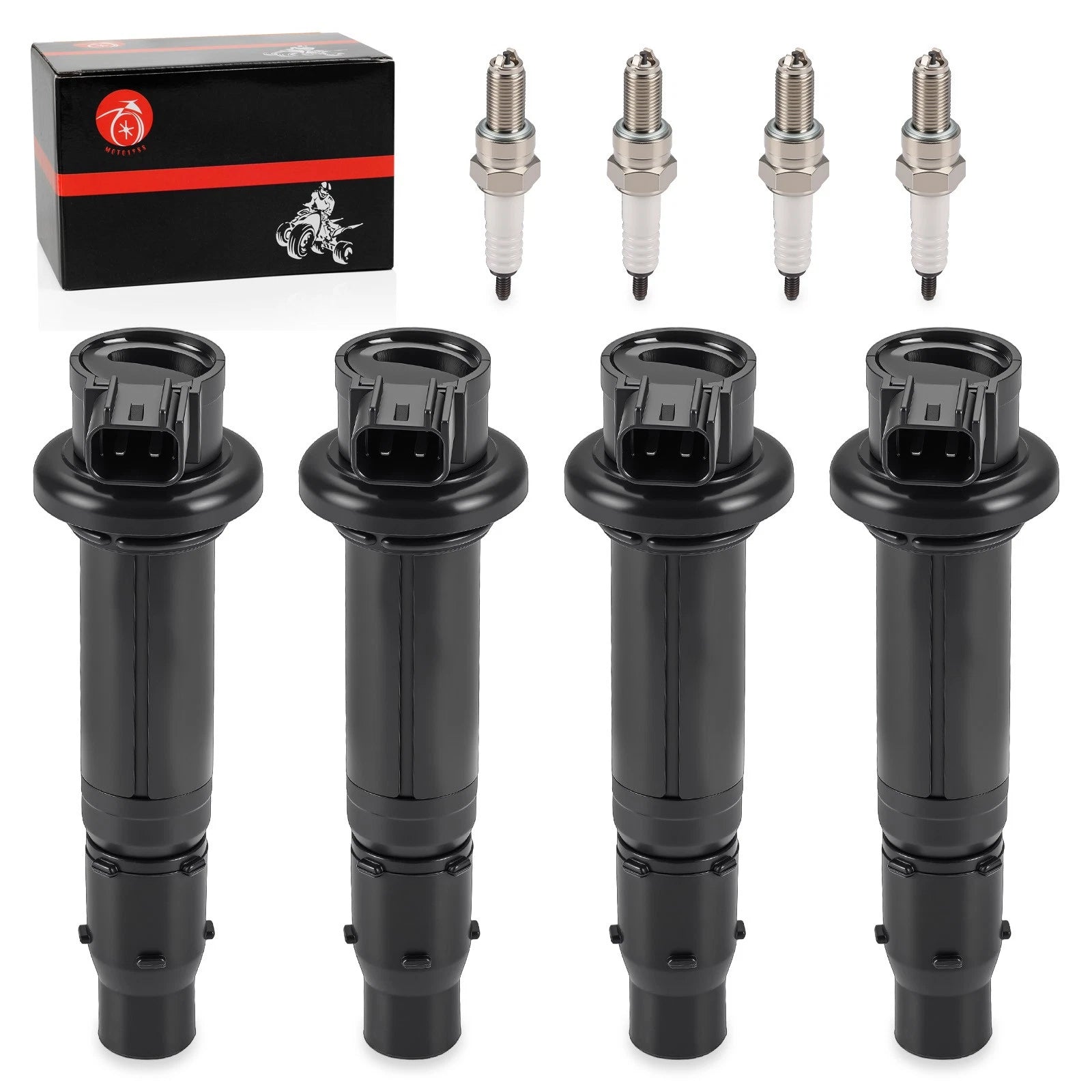 Ignition Coils with Spark Plug for Yamaha YZF R6 (2003–2005), YZF R6S (2006–2009)