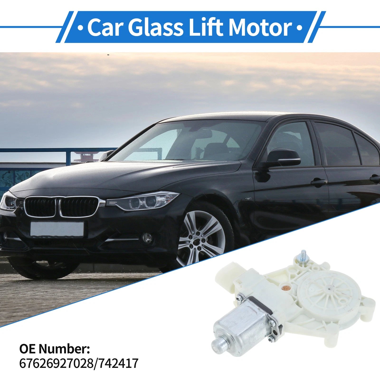 Power Window Regulator Lift Motor Replacement for BMW 323i (2006–2011)