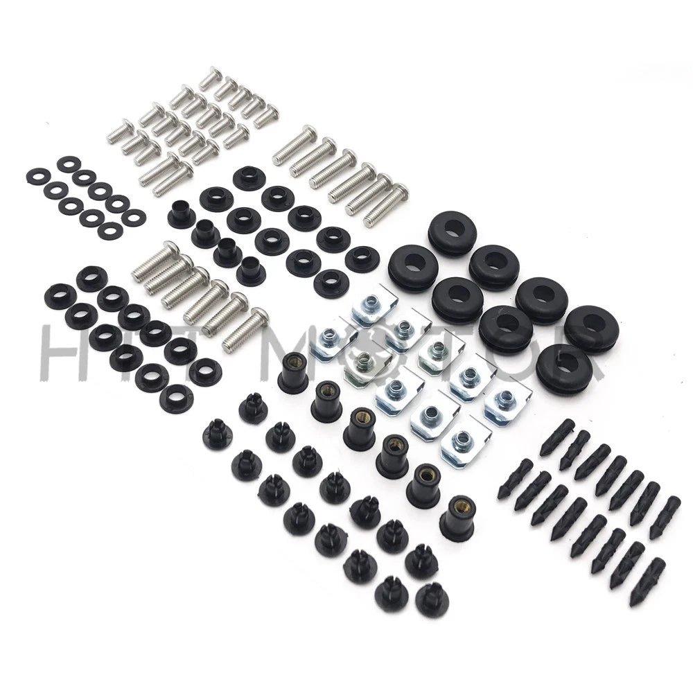 Complete Fairing Bolt Kit for Suzuki GSX-R 1000 (2003–2004) Stainless