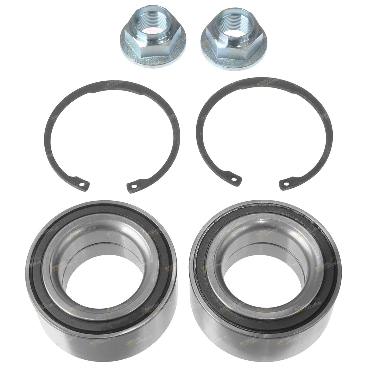 2x Front Wheel Bearing Kits for Honda Odyssey (2004–2013)