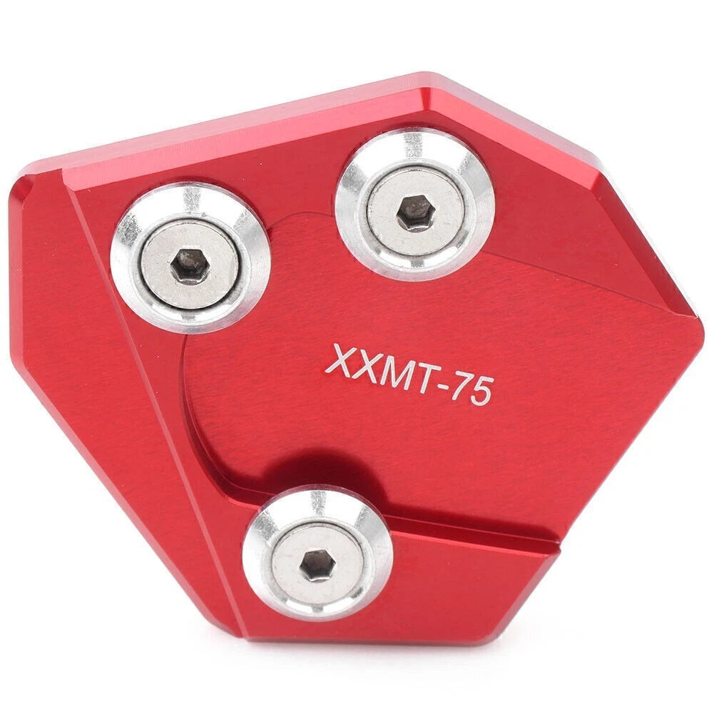 Side Stand Extension Plate Pad for Yamaha GTR (2004–2015) Red