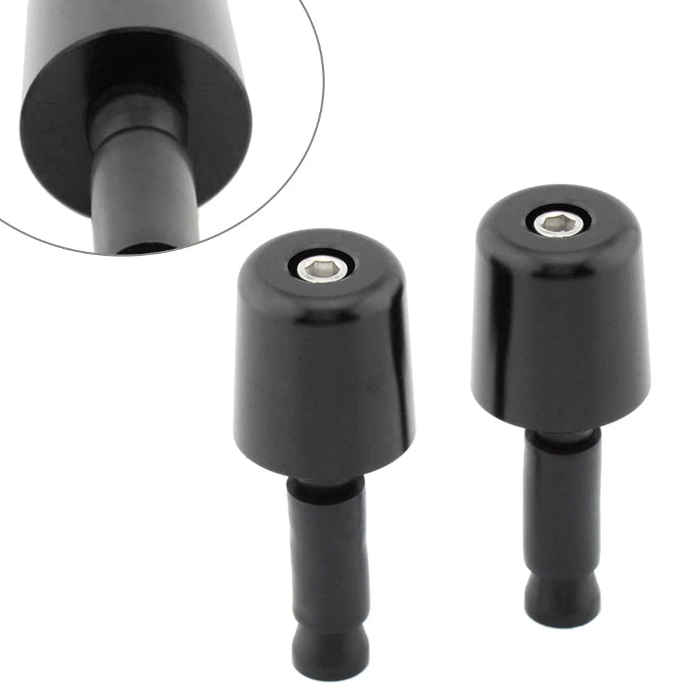 Handlebar Grips for Universal Motorcycle (1.5 in/38.1mm) Black