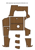 Swim Platform Pad for Jeanneau Cap Camarat 8.5 WA (2011) - EVA Teak Floor