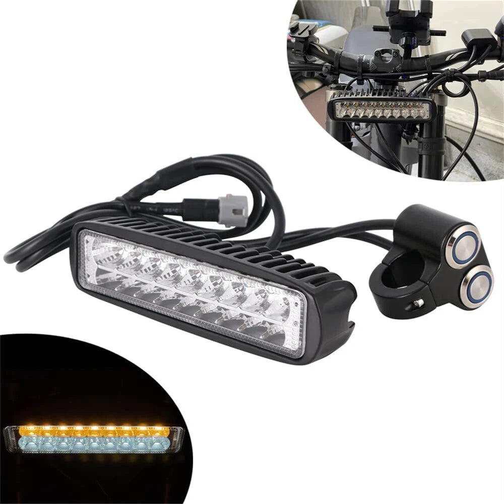 LED Headlight for Surron Sur-Ron Light Bee X S (Aluminum Yellow & White)