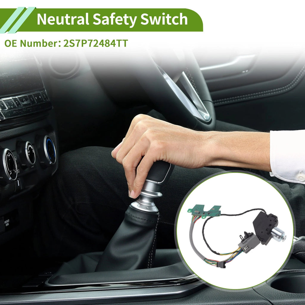 1 Pc Neutral Safety Switch for Ford Focus (2004–2009) 2S7P72484TT