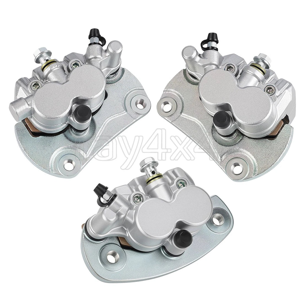 Front Rear Brake Calipers w/Pads for Can-Am Commander 800 1000 Max (2011–2020)