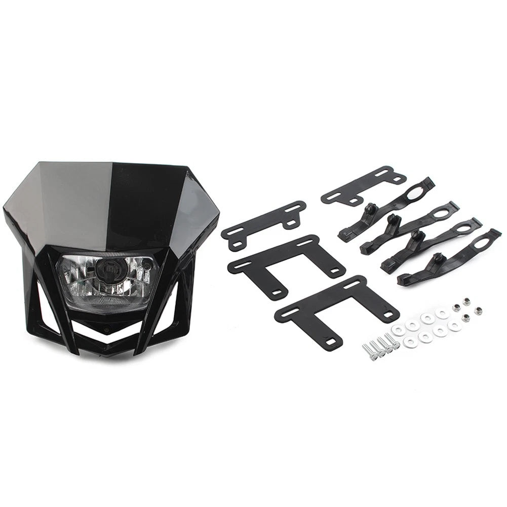H4 Headlight Fairing for Kawasaki KLX, Yamaha (12V)