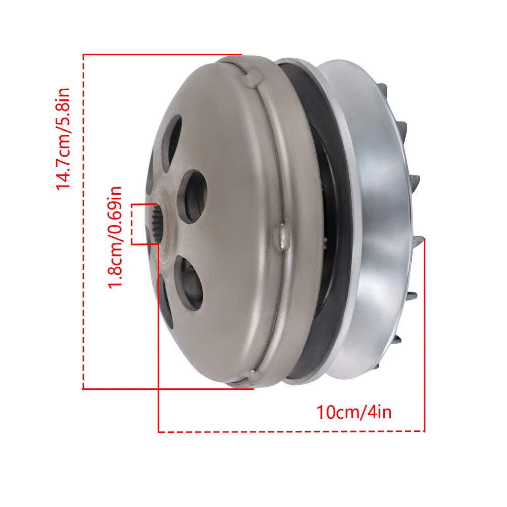 Secondary Clutch CVT Driven for HiSun UTV 250 (2010–2023)