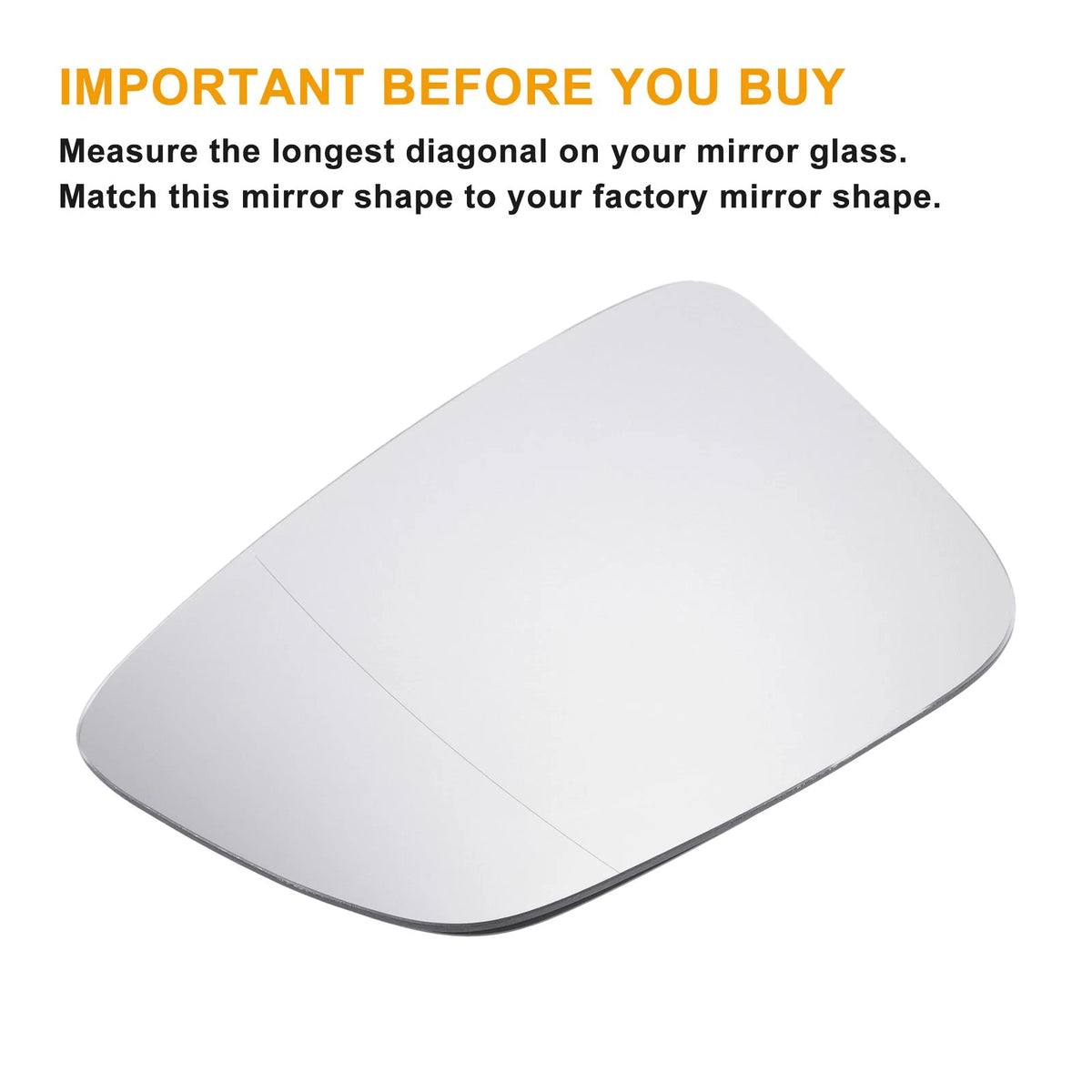 Left Side Heated Mirror Glass for BMW 3 Series G20 G21 (2019–2023)
