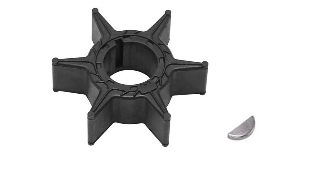 Water Pump Impeller & Key for Mercury Mariner 48 55 60 HP (18-3064, 47-81423M)