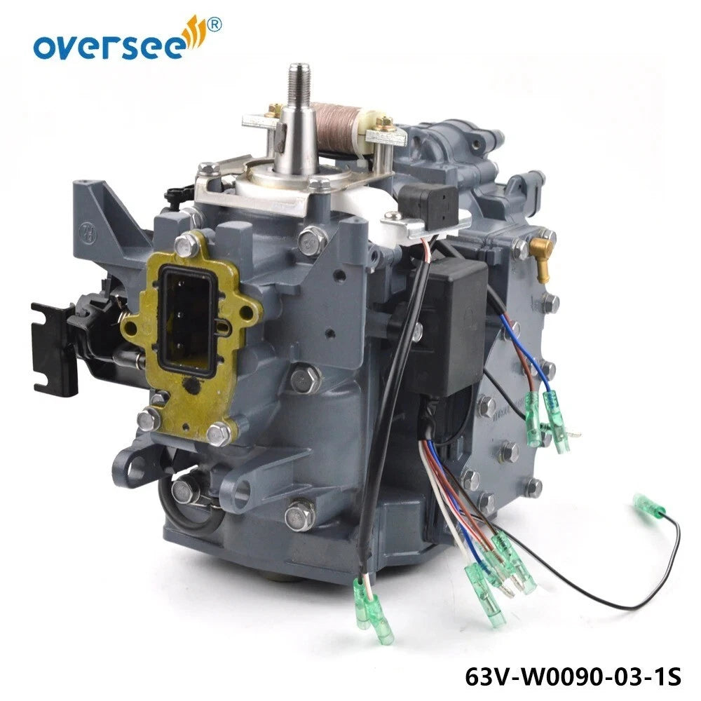 Power Head Assembly for Yamaha Outboard 2T 9.9HP 15HP (63V-W0090-03-1S, 63V-W0090)