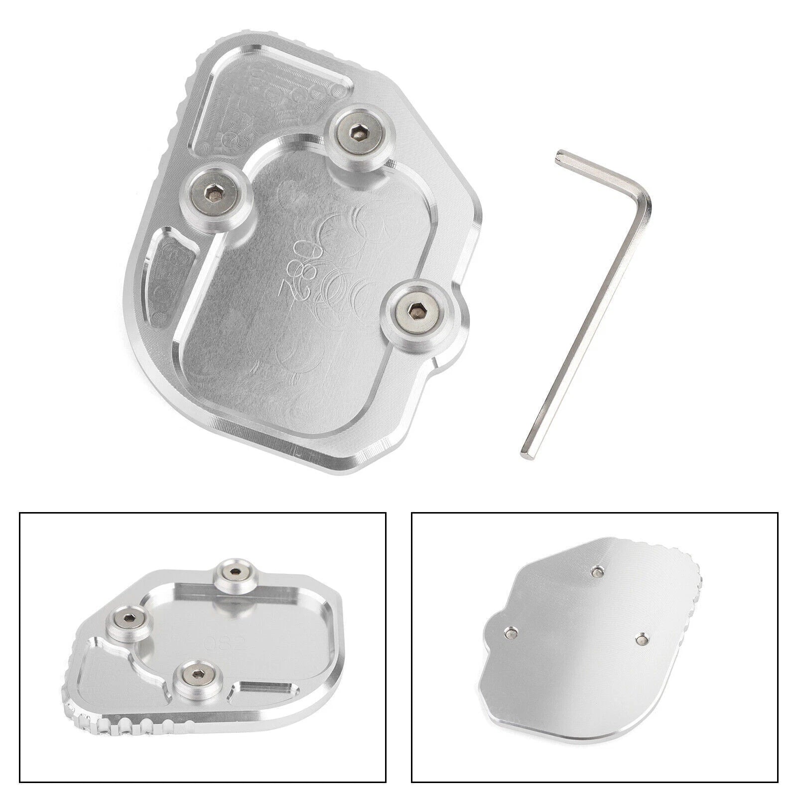 Kickstand Sidestand Enlarged Plate Pad for BMW C400X C400GT (2019–2021)