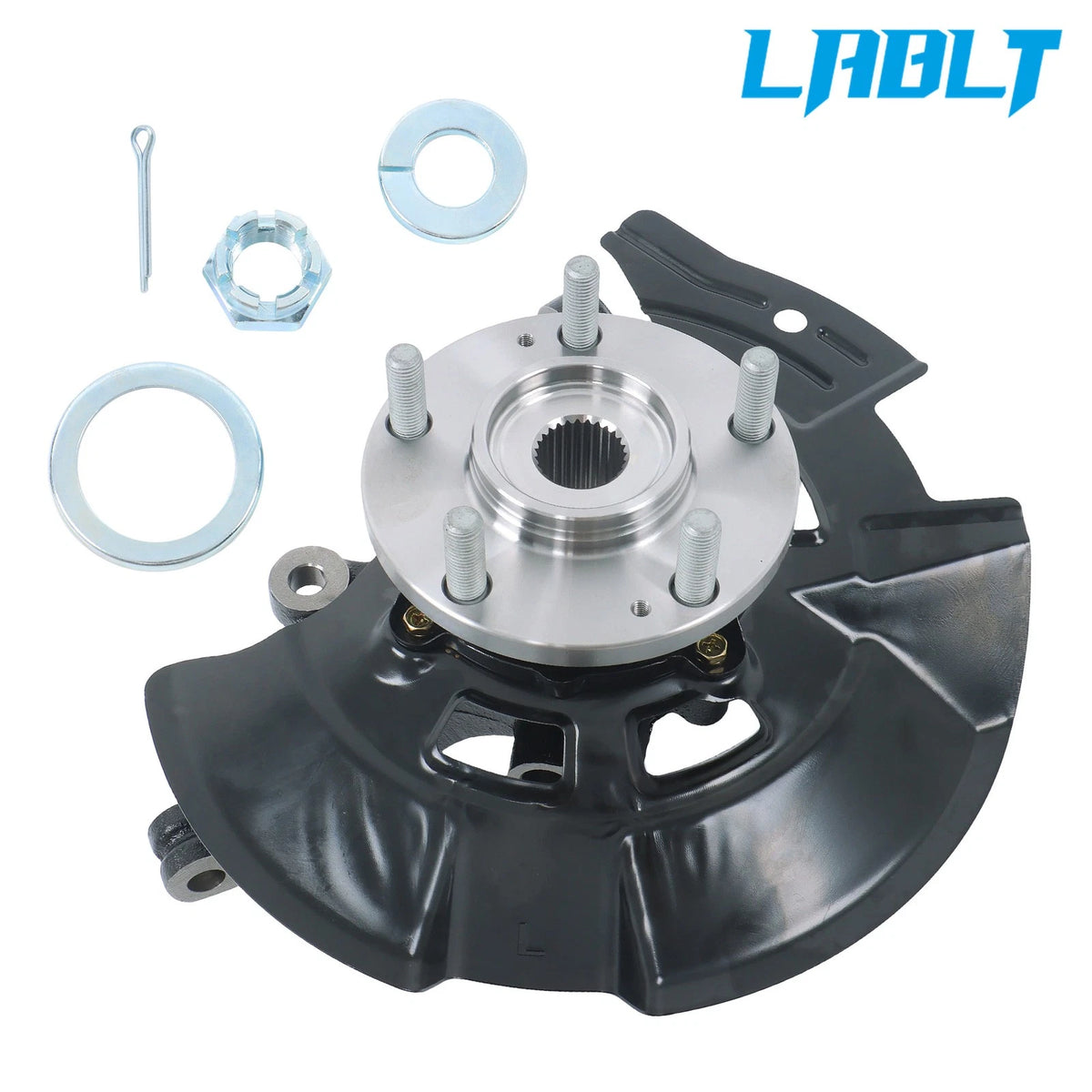 Front Left Steering Knuckle Assembly for Hyundai Sonata L4 2.4L (2011–2013)