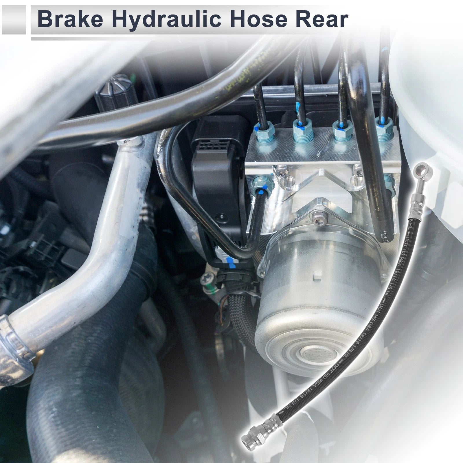 Brake Hydraulic Hose Replacement for Hyundai Sonata (2005–2010)