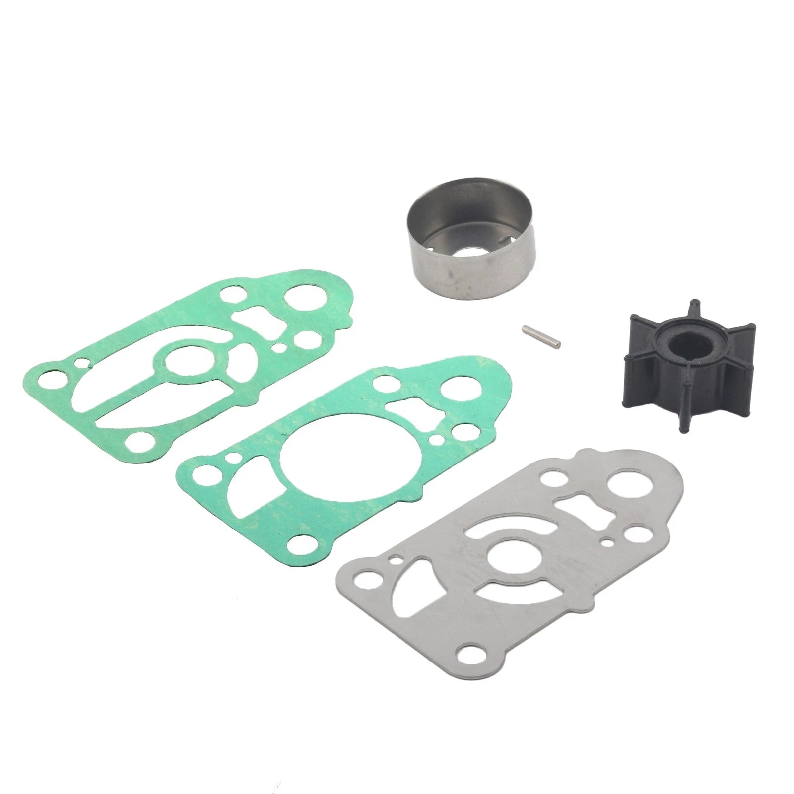 Water Pump Repair Service Kit for Nissan Tohatsu 2-3.5 HP (3F0-87322, 3AB-87322-0)