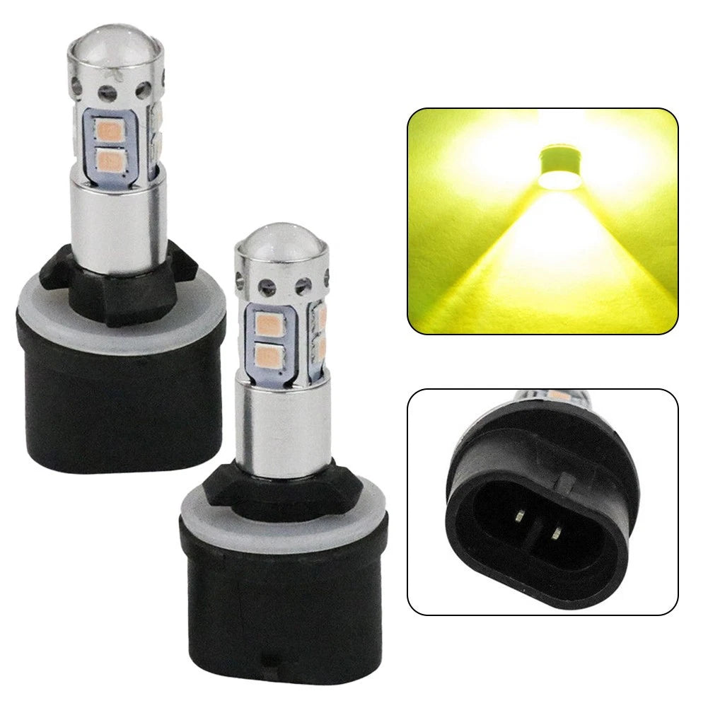2X 3000K Yellow Fog Light Bulbs for