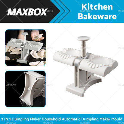 2-in-1 Dumpling Maker for Auto Mould (304 Stainless Steel)