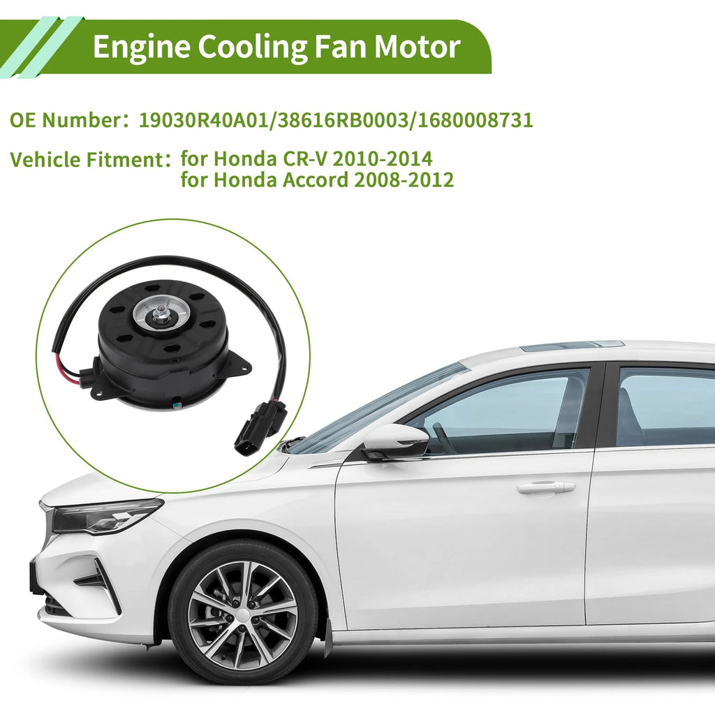 Radiator Fan Motor Replacement for Honda CR-V (2010–2014)