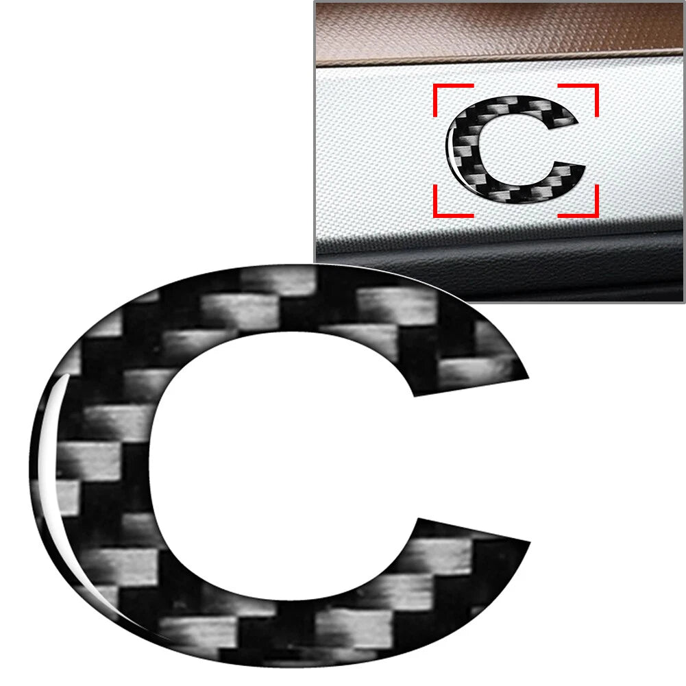 C Window Door Wall Car Badge Emblem Decals Stickers for