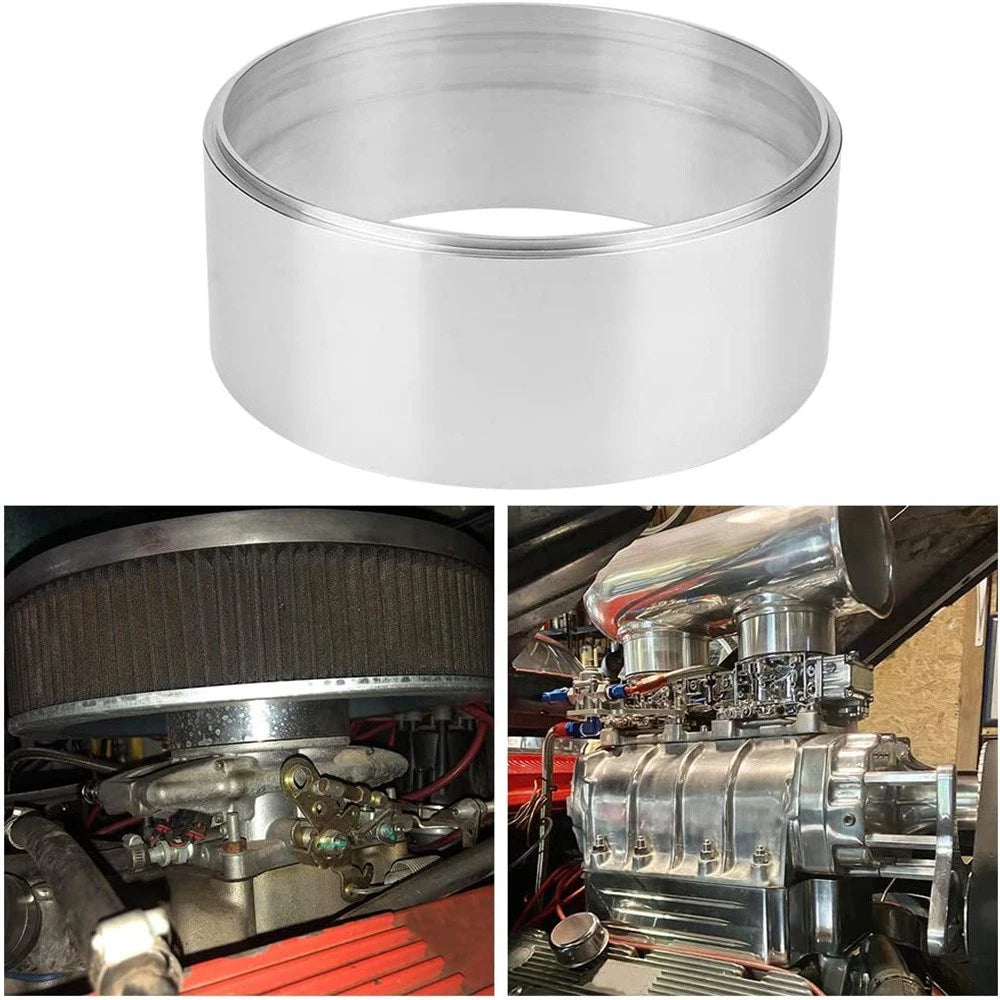 2" Aluminum Air Cleaner Spacer for Carburetor Opening (5 1/8")