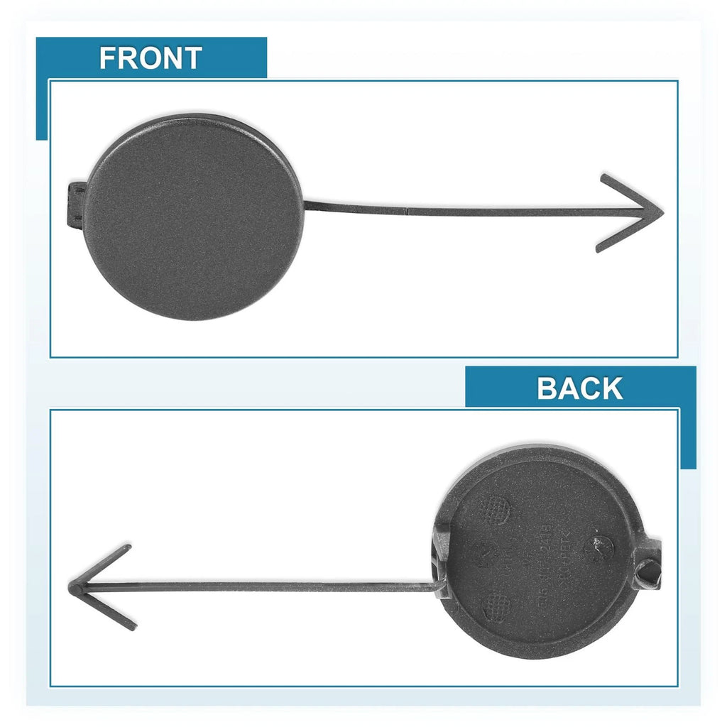 Front Bumper Tow Hook Cover Replacement for Volkswagen Jetta (2012–2014)