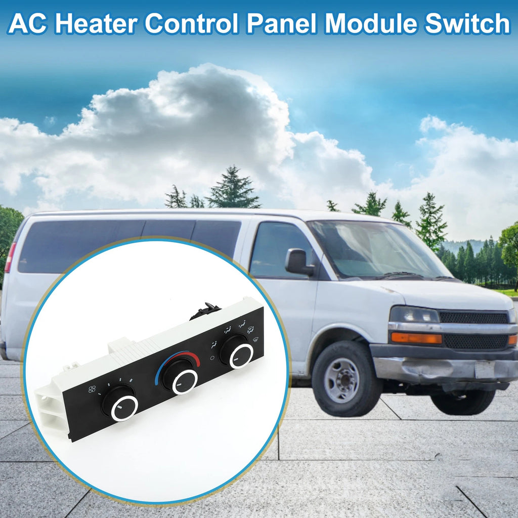 HVAC A/C Heater Climate Control Panel Replacement for Chevrolet Express (2012–2018)