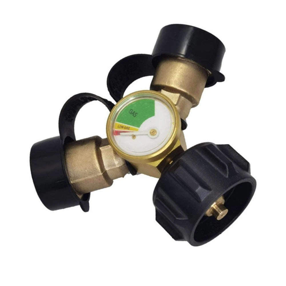 Propane Distribution Splitter for Outdoor Cooking and Heating