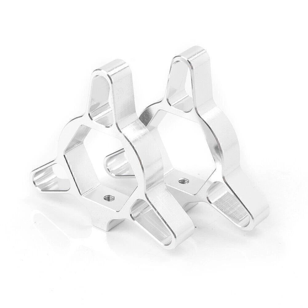 1 Pair Silver Motorcycle Fork Preload 17mm Adjuster CNC Aluminum Universal New