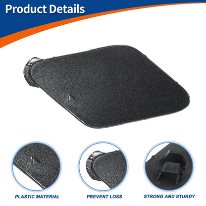 Front Right Tow Hook Cover for BMW 535i (2011–2016) No. 51117248065 Sophisto Grey