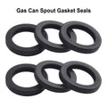 6pcs Rubber Gasket for Gas Can Spout Replacement (Universal)