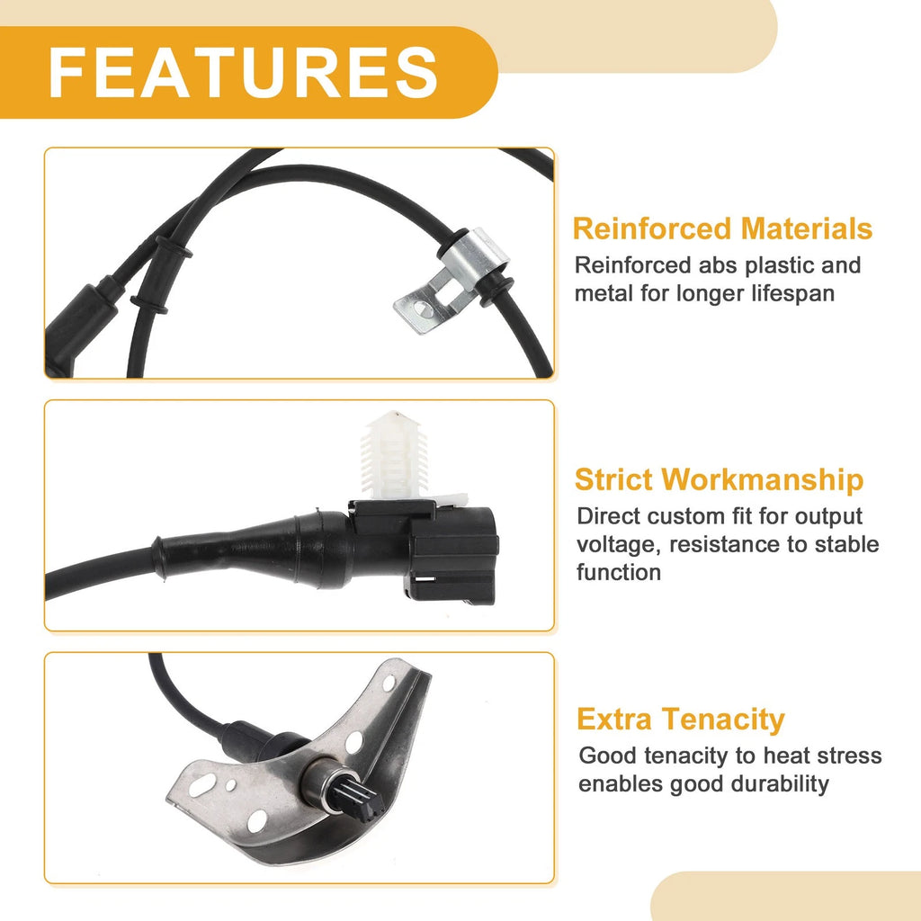 ABS Wheel Speed Sensor for Ford E-250 Front Right (2005–2007)