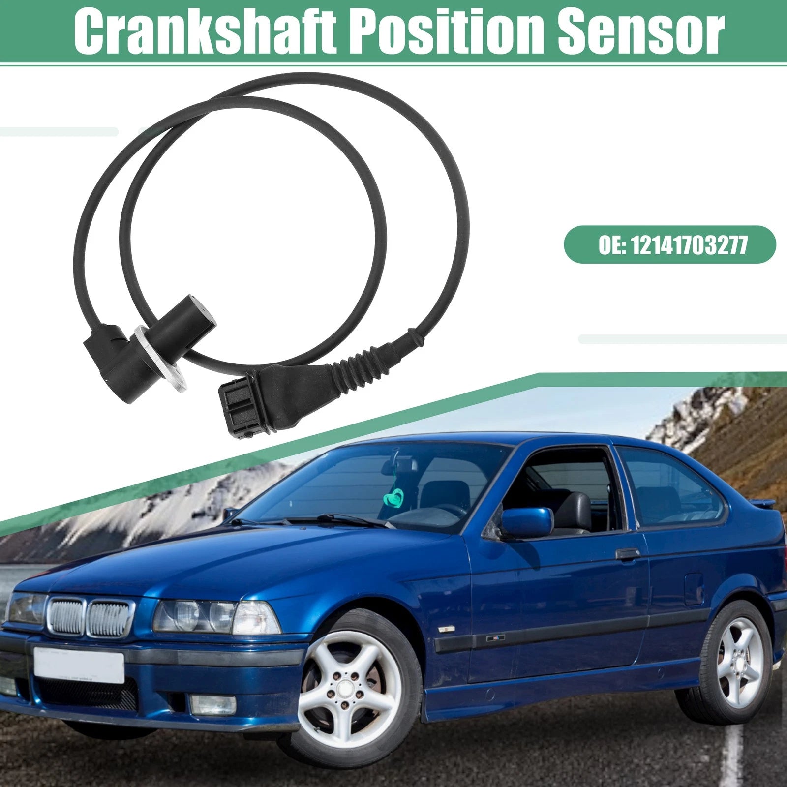 Crankshaft Position Sensor Replacement for BMW E36 E38 E39 528i Z3 (1992–2006)