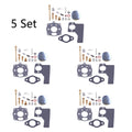 5X Carburetor Kit for B & Stratton (394989, 243431, 243432)