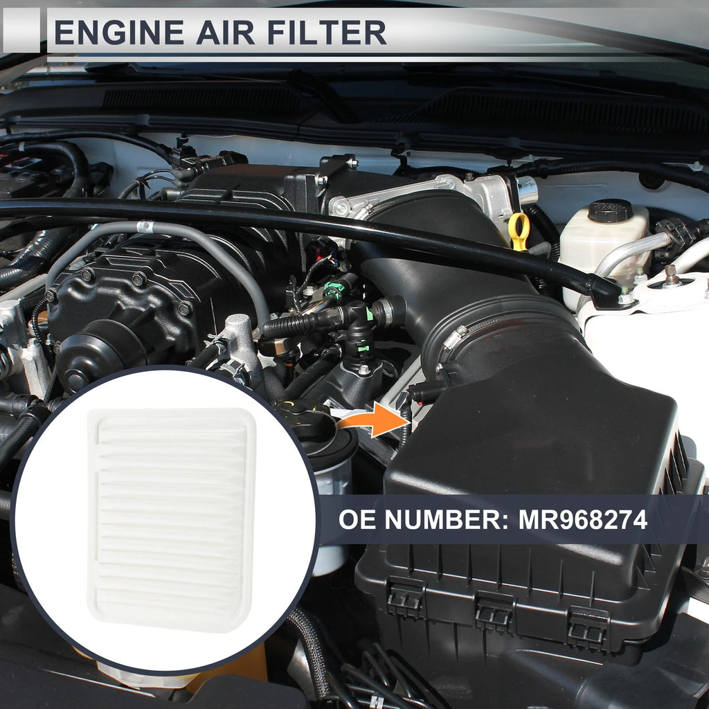 Engine Air Filter Replacement for Mitsubishi Outlander 2.4L 3.0L (2014–2020)
