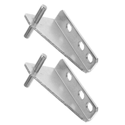 Set of 2 Stainless Steel Door Hinges for Refrigerators