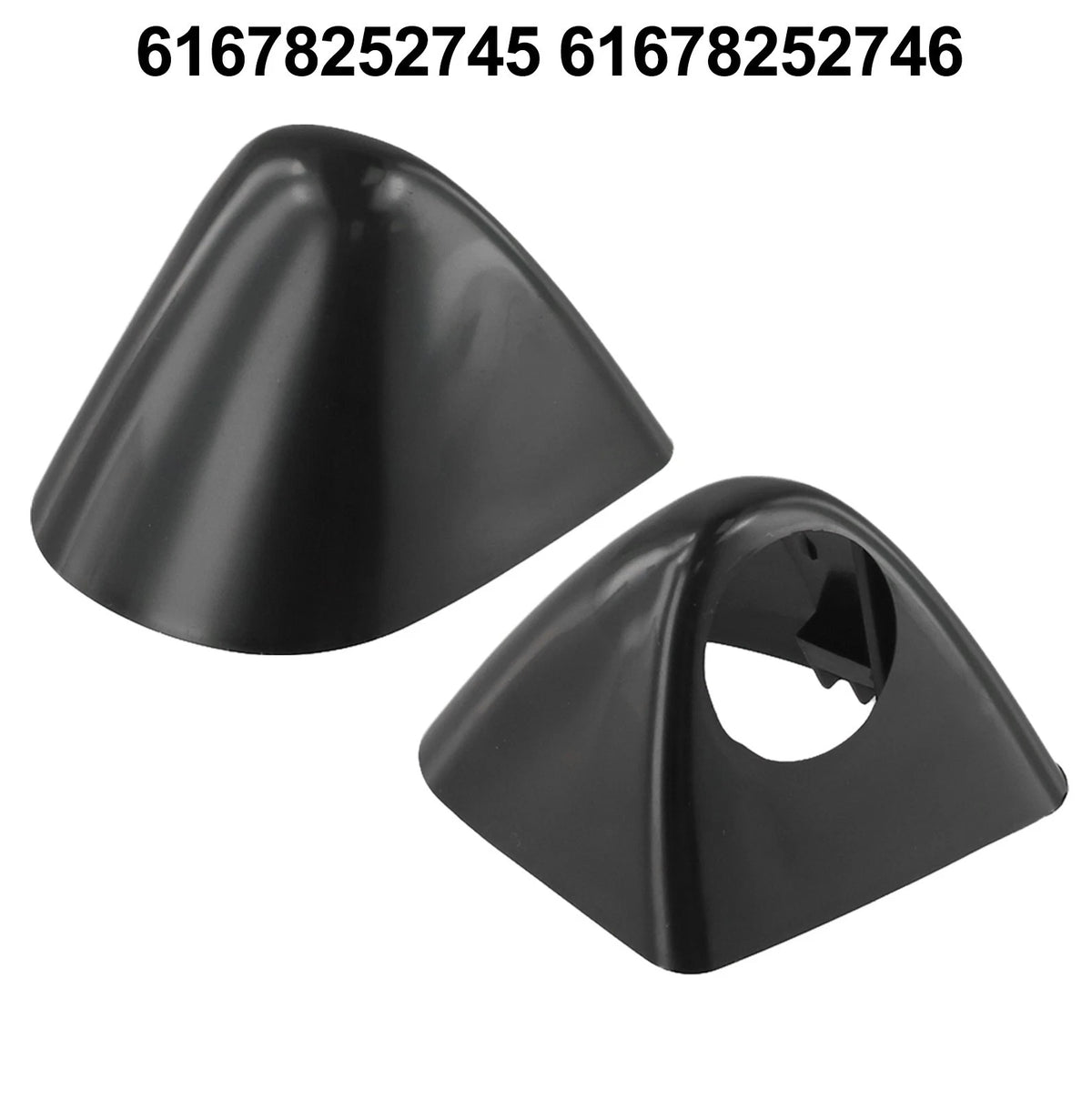 2X Headlight Washer Cap Cover Set for BMW X5 E53 (1999–2002)