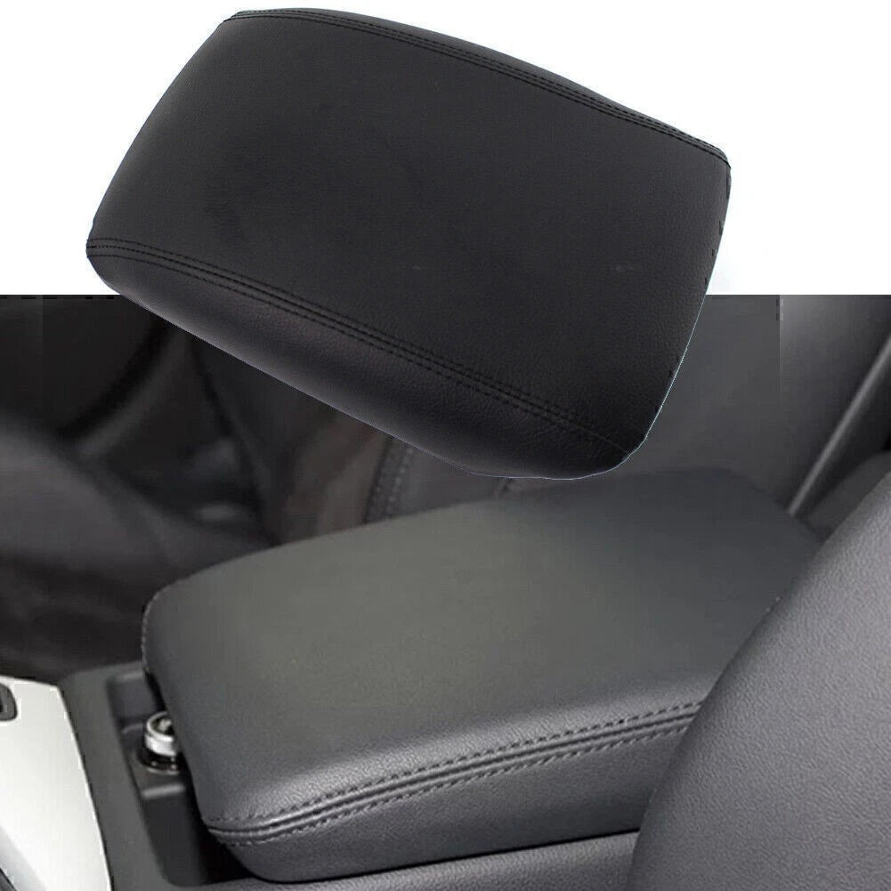 Front Center Console Lid Armrest Case Cover Leather for Audi Q5 (2008–2016)