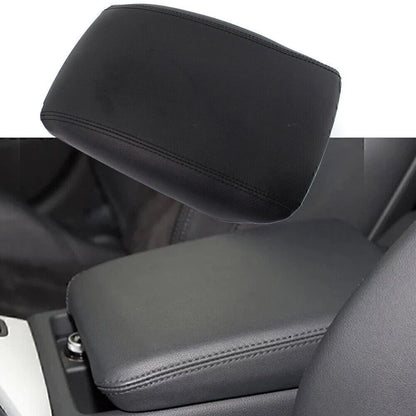 Front Center Console Lid Armrest Case Cover Leather for Audi Q5 (2008–2016)