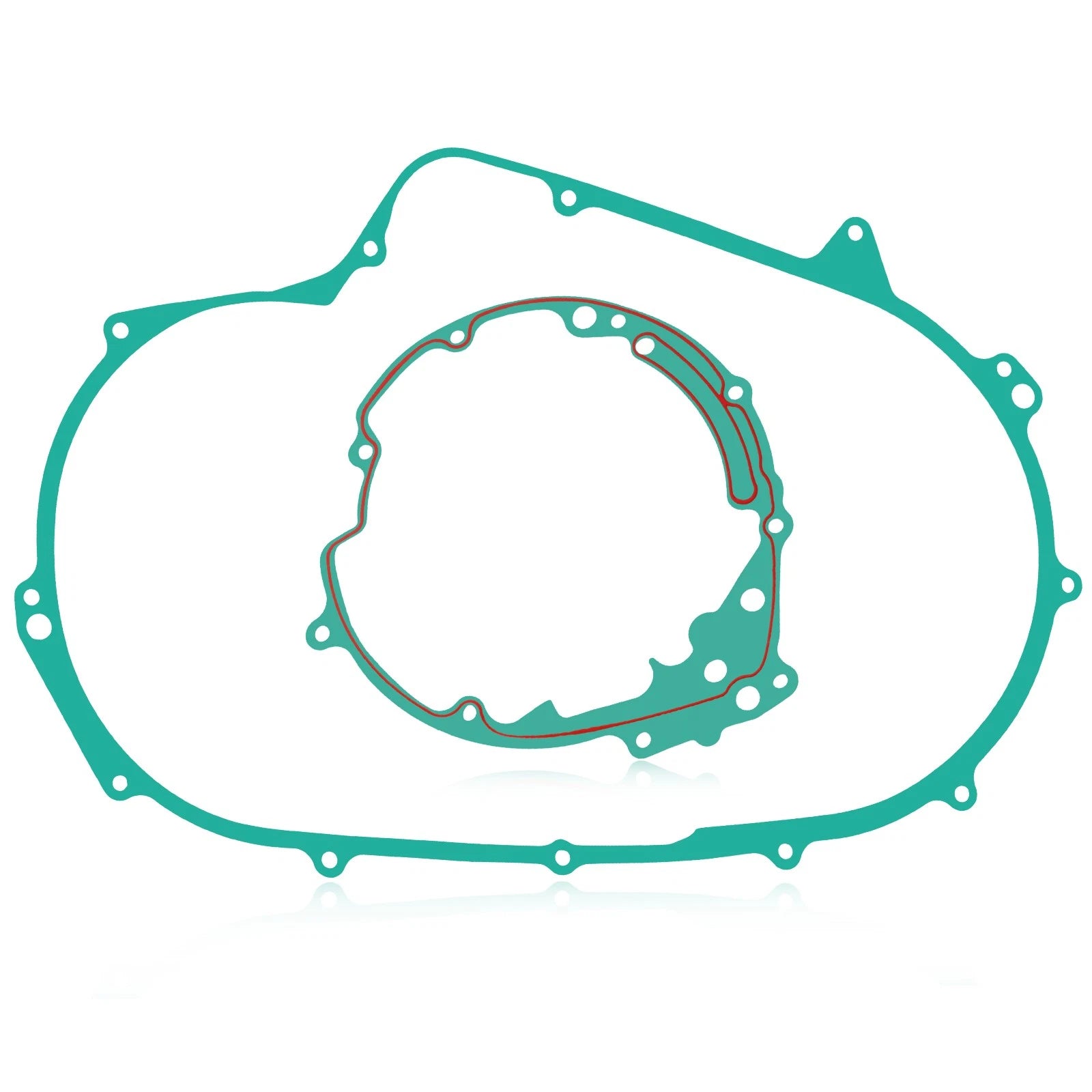 Clutch Cover Gasket for Yamaha Grizzly 600 (1998–2001) 4WV-15462-00-00, 4WV-15463-00-00